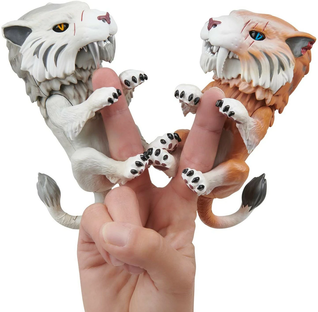 WowWee Untamed Sabre Tooth Tiger By Fingerlings 1 WowWee Untamed Sabre Tooth Tiger By Fingerlings