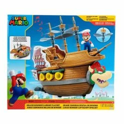 Nintendo Super Mario Deluex Bowser''S Ship Playset