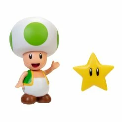 Nintendo Super Mario 4" Figures 12 Nintendo Super Mario 4" Figures -Disney Pixar Shop 406784Nintendo 4in Figs W23 Green Toad 00 90637.1620992493
