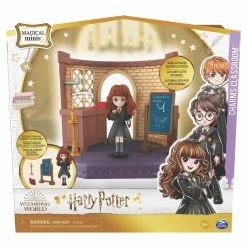Harry Potter Magical Mini's Classroom Playsets - Charm's Classroom -Disney Pixar Shop 6061846 Location Playset Charms Classroom V1 GML Front PKG 68170.1623381069