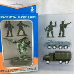 1:64 Die Cast Military Vehicles & Soldiers