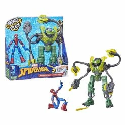 Disney Pixar Shop -Disney Pixar Shop Marvel Spider Man Bend Flex Spider Man Vs Ock Bot 2 69984.1667536713